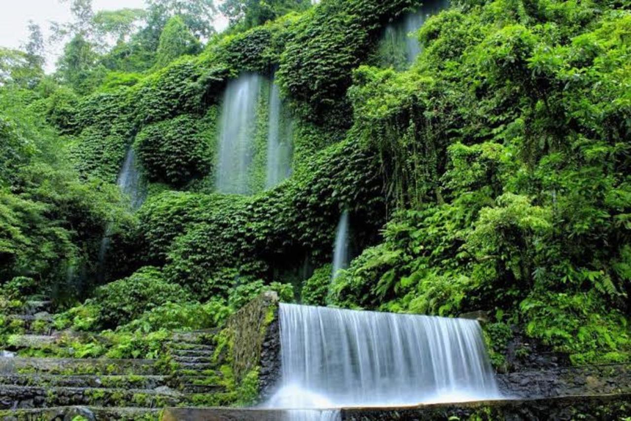 Bunga Maliq Bungalow Lombok Tetebatu Buitenkant foto