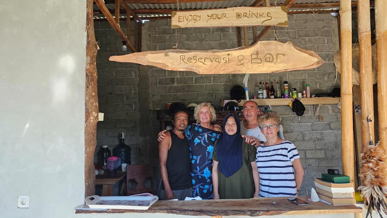 Bunga Maliq Bungalow Lombok Tetebatu Buitenkant foto